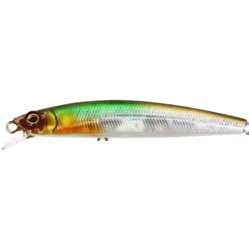 Lichidare de stoc Vobler Illex Battle Minnow 80F, Bright Ayu, 8cm, 6.3g