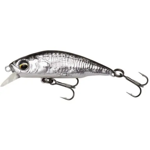Vobler Savage Gear Sticklebait Twitch, Black Silver, 5.5cm, 7g Ofertă limitată