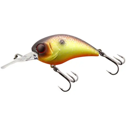 Preț redus Vobler Jackall Mushbob 50MR, Muddy Chartreuse Fish, 5cm, 9g