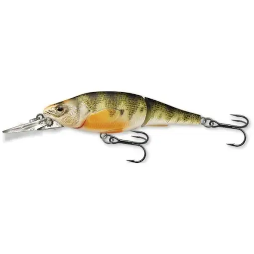 Calitate înaltă Vobler Live Target Yellow Perch Jointed M, Natural/Matte, 7.3cm, 11g