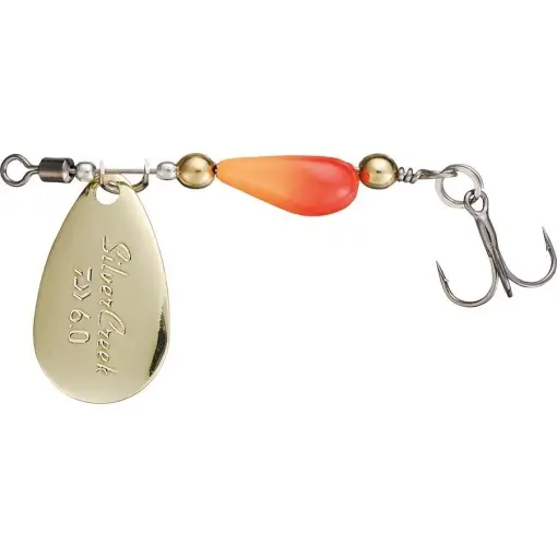 Noutate Lingurita Rotativa Daiwa Silver Creek, Gold Orange, 6g