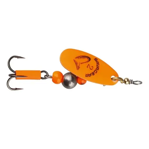 Cel mai bun preț Lingurita Rotativa Savage Gear Caviar Nr.3, Culoare Fluo Orange, 9.5g