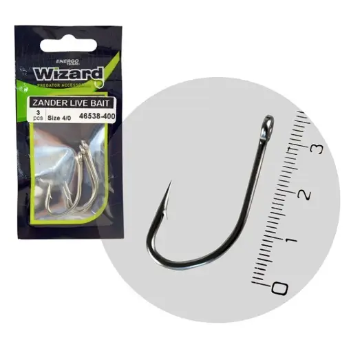 Preț promoțional Carlige EnergoTeam Wizard Zander Live Bait Pro Perch