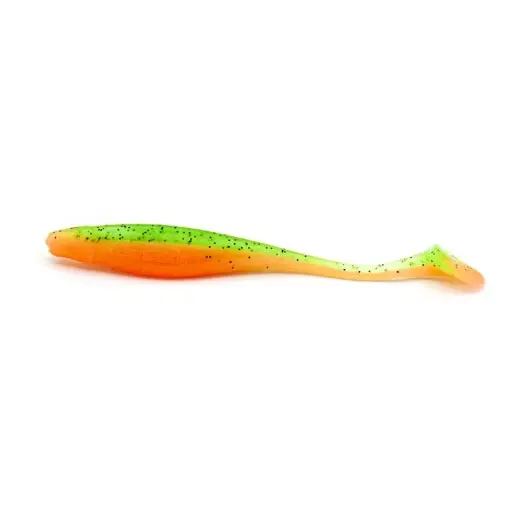 Shad Fast Strike Huky Kuky, Orange Green, 11.5cm, 4.3g, 10buc/plic Livrare rapidă