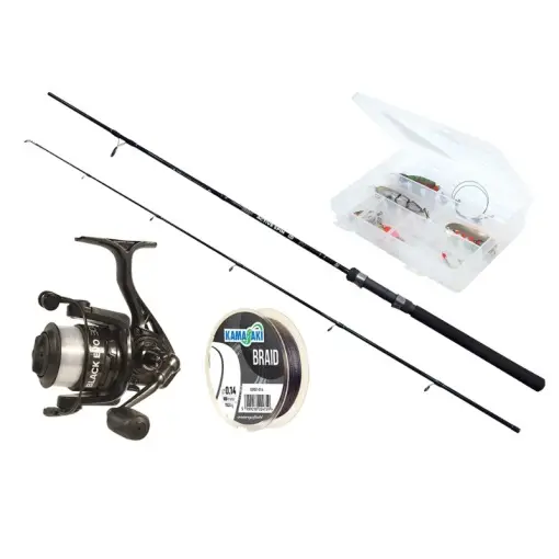 Set Pescuit la Spinning WIZARD Active, Lanseta 2m, Light Discount