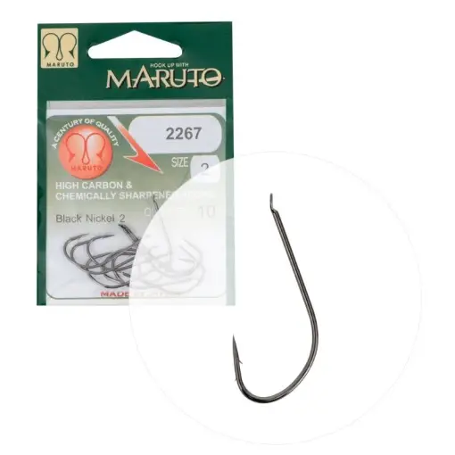 Noutate Carlige EnergoTeam Maruto 2267-BN, Black Nickel, 10buc/plic