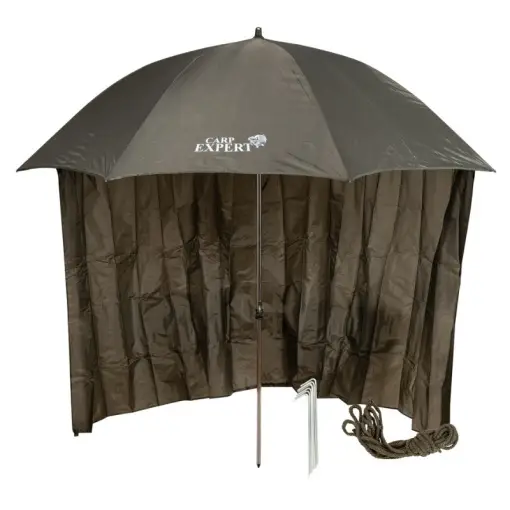 Umbrela cu Paravan Carp Expert, 220cm Popular