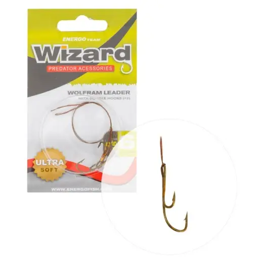 Strune EnergoTeam Wizard Wolfram cu Carlige Duble, 2buc/plic Preferatul clienților
