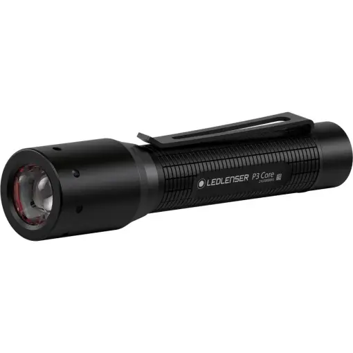 Plată securizată Lanterna de Mana Led Lenser P3 Core, Black, 90 Lumeni