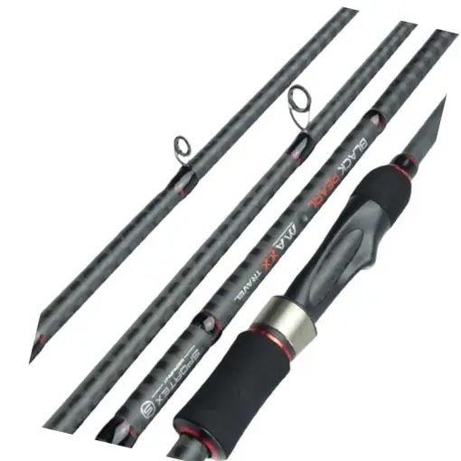 Lanseta Sportex Black Pearl Maxx Travel, 2.40m, 22-54g, 4 tronsoane Discount