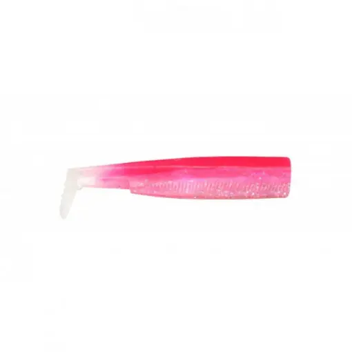 Bestseller Shad Black Minnow Pink Fluo, 7cm, 4buc/plic Fiiish