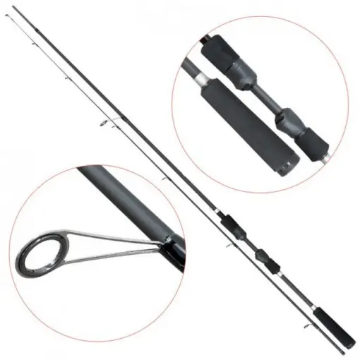 Lanseta Black Pearl 2.10m, 1-5g, 2 trons Baracuda Ofertă specială