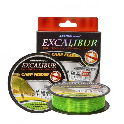 Fir EnergoTeam Excalibur Carp Feeder, verde fluo, 300m Ofertă specială