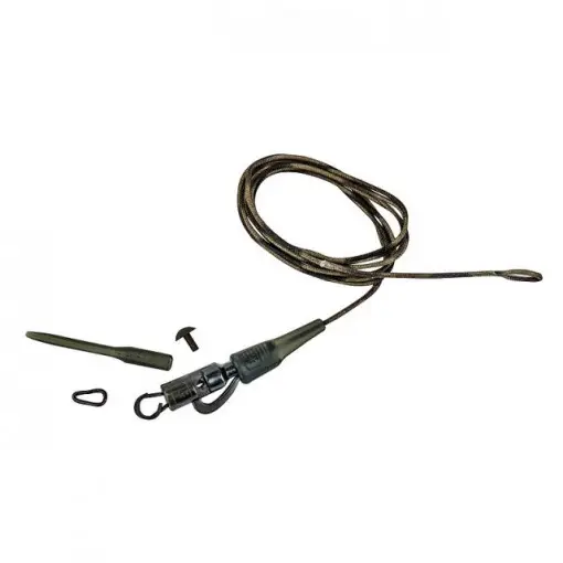 Ofertă limitată Montura Prologic Safetly Clip MS Leader 80cm, 45lbs, 3buc