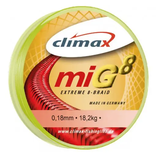 Fir Textil Climax MIG 8, galben fluo, 135m Ultima șansă