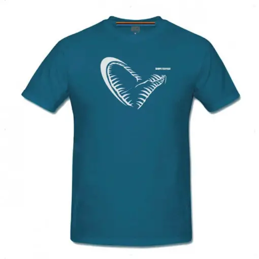 Tricou Savage Gear Simply Jaw Blue Preț mic
