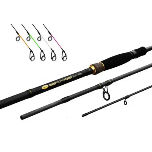 Lanseta Delphin River Trophy Feeder, 3.00m, 160g, 3+4buc Cel mai vândut