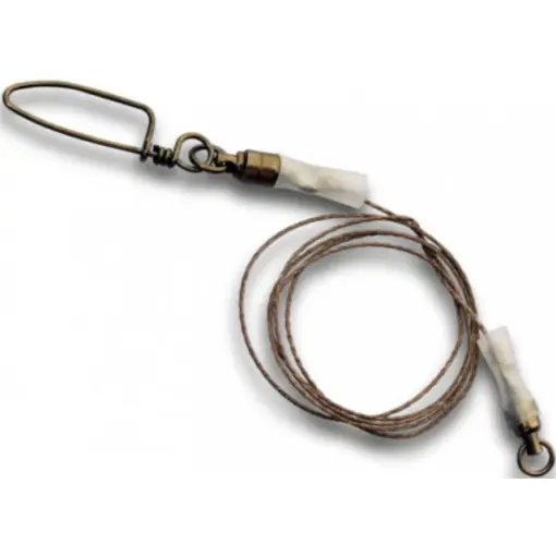 Livrare gratuită Montura Somn Climax Cult Catfish Braided Leader, 0.92mm/80kg, 80cm