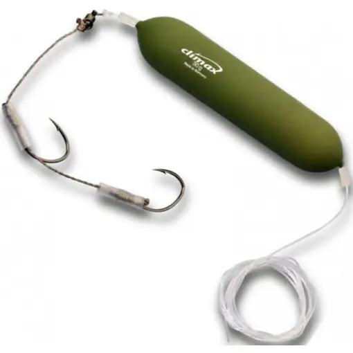Ofertă exclusivă Montura Somn Climax Cult Lobworm Rig Combi, 2 x Carlig Nr. 7/0, 1.00/1.30mm/54kg, 180cm