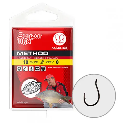 Noutate Carlige Benzar Round Feeder, 8buc