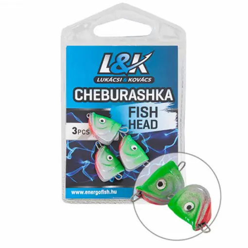 Ofertă limitată Plumb L&K Cheburashka Fish Head, 4buc/plic