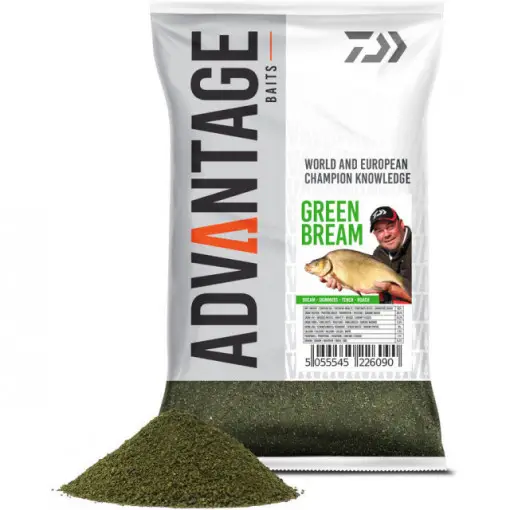 Plată sigură Nada Daiwa Green Bream, 1kg