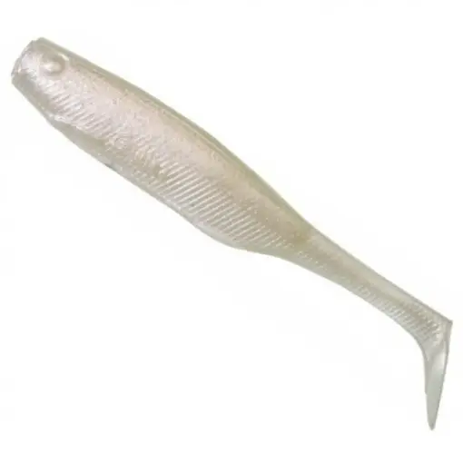 Shad Gunki Peps, White Flash, 9cm, 5.3g, 5buc/plic Super ofertă