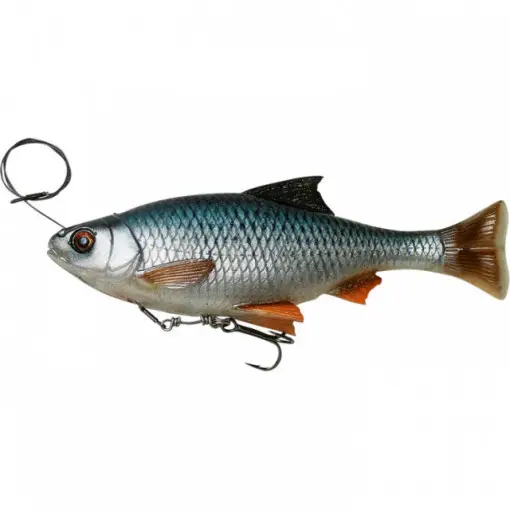 Ofertă de sezon Shad Savage Gear 4D Line Thru Pulsetail Roach, 18cm, 90g Roach