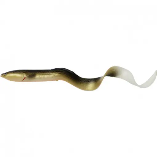 Shad Savage Gear 3D Real EEL, Dirty Eel 20cm, 27g Disponibil imediat
