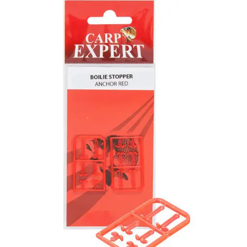 Opritor Carp Expert Boilie tip ancora, rosu, 12buc Mai ieftin