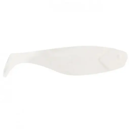 Cumpărături sigure Shad Mann's White, 8cm, 5buc