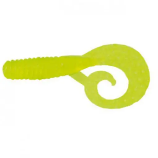 Grub Mann's Mannipulator, Chartreuse, 4cm, 8buc Chilipir