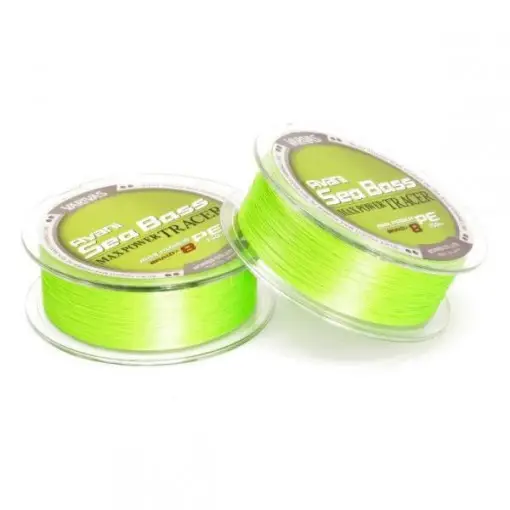 Plată securizată Fir textil Varivas Avani Sea Bass Max Power Tracer PE, verde, 150m