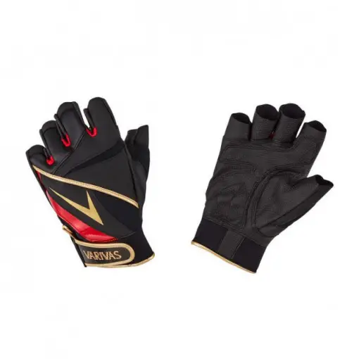 Vezi acum Manusi cu Degete Taiate Varivas Stretch Fit Glove 5, Black