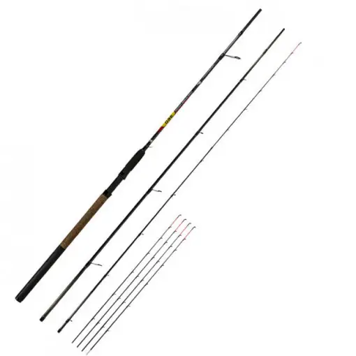 Preferatul clienților Lanseta Benzar Concourse Feeder 3.90m, 20-60g, 3+5 buc