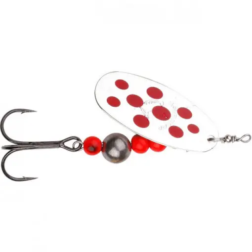 Lingurita rotativa Savage Gear Caviar nr.2, 6g, Fluo-Orange-Silver Bestseller