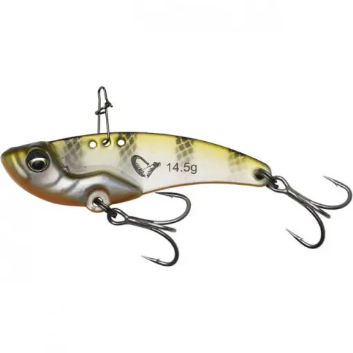 Premium Cicada Savage Gear Vib Blade, Olive Stripes, 4.5cm, 8.5g