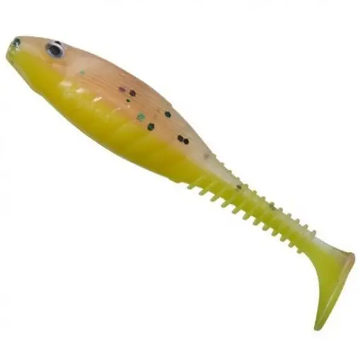 Shad Gunki Soft Bait Grubby, Chicken Secret, 8.5 cm, 6.2g, 6 buc Reduceri