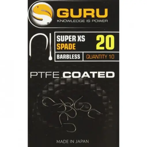 Carlige Guru Super XS Spade Barbless, 10buc Ofertă specială