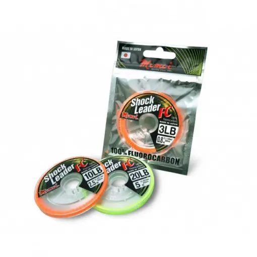 Fir Momoi Shock Leader Fluorocarbon, transparent, 30m Livrare rapidă