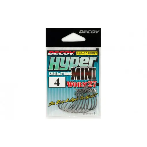 Carlige Offset Decoy Worm 27 Kg Hyper Mini Reducere