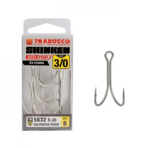 Carlige duble Trabucco SHINKEN S-36, 6buc Vezi acum