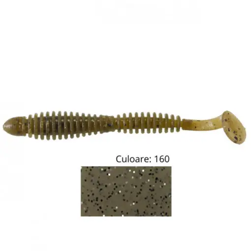 Shad Tiemco Locoism Flexy 3", culoare 160, 7.6cm, 9buc Lichidare de stoc