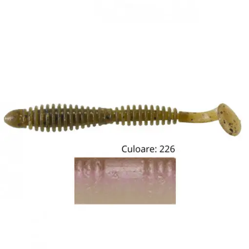 Shad Tiemco Locoism Flexy 3.5", culoare 226, 8.9cm, 7buc Plată sigură