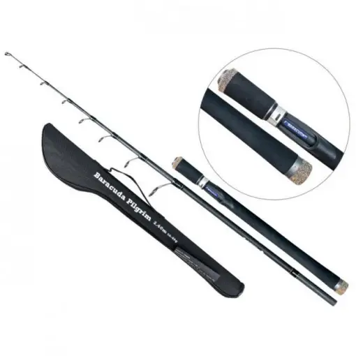Lanseta telescopica Baracuda Pilgrim Spin 2.40m, 10-40g Discount