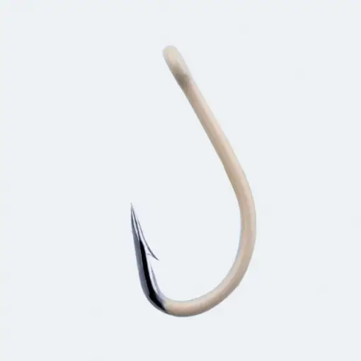 Popular Carlige BKK Carp Hook Hand Ground, Pale Yellow, 8buc
