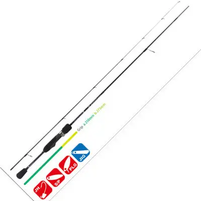 Lanseta Yamaga Blanks BlueCurrent III 510, 1.775m, 0.3-4.5g, 2 tronsoane Reducere de preț