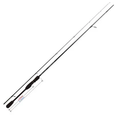 Lanseta Yamaga Blanks BlueCurrent 72/C II, 2.194m, 1.8-12g, 2 tronsoane Bestseller