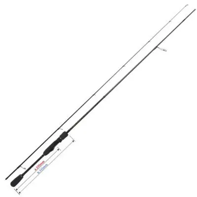 Chilipir Lanseta Yamaga Blanks BlueCurrent 72 TZ, 2.195m, 0.2-7g, 2 tronsoane