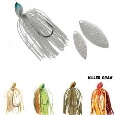 Spinnerbait Herakles Flatter, Killer Craw, 28g Preț mic